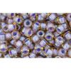 cc926 - Toho beads 8/0 light topaz/opaque lavender lined (10g)