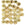 Beads wholesaler  - Honeycomb beads 6mm topaz amber (30)