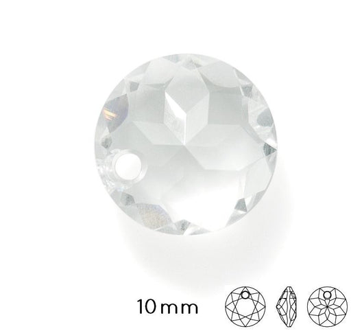 6430 Classic cut pendant Crystal 10mm (1)