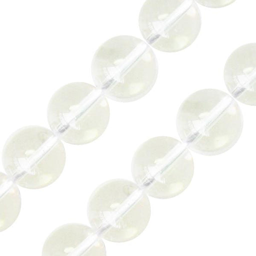 Buy Crystal quartz round beads 12mm strand (1)