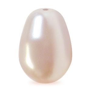 5821 Swarovski pear shaped crystal creamrose pearl 12x8mm (5)