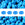Beads wholesaler  - Super Duo beads 2.5x5mm Neon Electric Blue (10g)