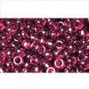 cc332 - Toho beads 8/0 gold lustered raspberry (10g)