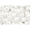 Cc121 - Toho beads 6/0 opaque lustered white (250g)