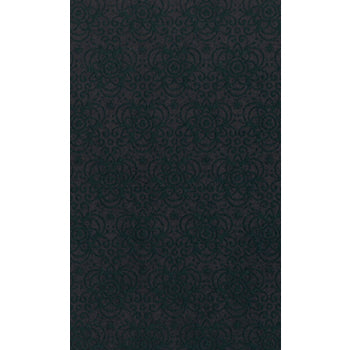 Ultra suede floral pattern black 10x21.5cm (1)