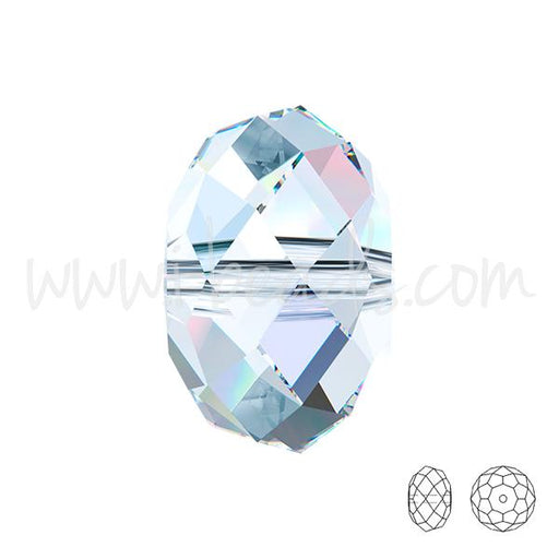 Buy 5040 Swarovski briolette beads crystal ab 6mm (10)