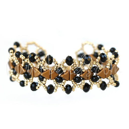 DIY Golden night bracelet