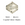 Beads wholesaler  - 5328 Swarovski Xillion beads Silver Shade 6mm (10)