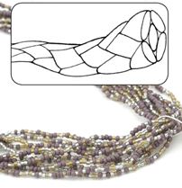 Beadalon dandyline black nylon braided thread cord 0.15mm 25m (1)