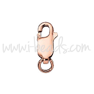 Lobster claw clasp rose gold filled 3x8mm (1)