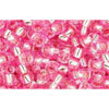 cc38 - Toho beads 8/0 silver-lined pink (10g)