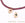 Beads wholesaler  - Gold plated 3micron - tiny oval charm with green gemstone - 10x0,7mm (1)