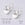 Beads Retail sales Cupped earring setting for Swarovski 4120 18x13mm silver plated (2)