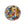 Beads wholesaler  - Murano bead round multi 10mm (1)