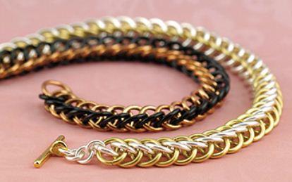 Buy 70 Artistic Wire chain maille rings non tarnished silver plated 18ga 9/64