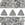 Beads wholesaler  - KHEOPS par PUCA 6mm opaque grey silk mat (10g)