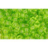 cc4 - Toho beads 8/0 transparent lime green (10g)