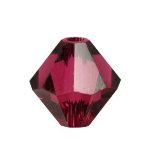 5328 Swarovski xilion bicone ruby 6mm (10)