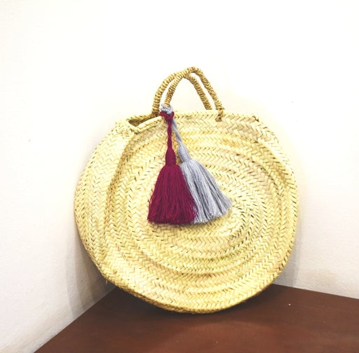 Buy Sac marocain panier grand modèle ovale 47X42 cm (1)