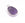 Beads wholesaler  - Amethyst Pendant, FacetTed, Square round, crimped brass platinum plated 14x18mm (1)