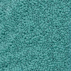 Buy DB729 -11/0 delica bead opaque TURQUOISE- 1,6mm - Hole : 0,8mm (5gr)