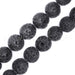 Perles pierre de lave 10mm