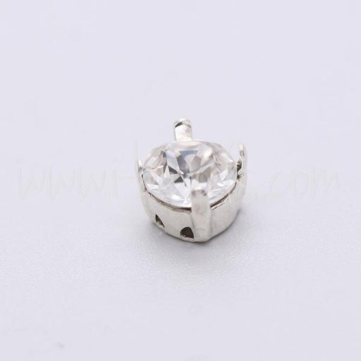 Sew on setting for Swarovski 1088 SS34 silver plated (4)