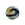 Beads Retail sales Murano bead round black blue and silver gold 8mm (1)
