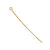 eyepins metal gold plated 50mm (6)