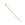 Beads wholesaler  - eyepins metal gold plated 50mm (6)