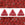 Beads Retail sales KHEOPS par PUCA 6mm red metallic mat (10g)