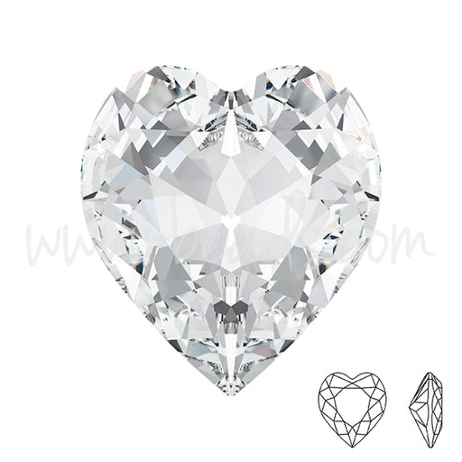 Buy Swarovski 4831 antique heart fancy stone crystal 11x10mm (2)