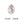 Beads wholesaler  - Swarovski 4320 Fancy Stone PEAR- Crystal Light grey DELITE-14x10mm (1)