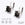 Beads wholesaler  - Earring setting for Swarovski 1122 rivoli SS47 antique silver plated (2)