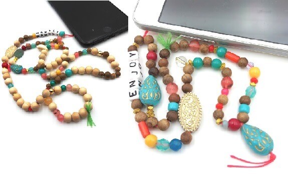 Word PRETTY -6 letter beads 7mm (1 word)