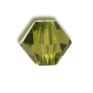 5328 Swarovski xilion bicone olivine 4mm (40)