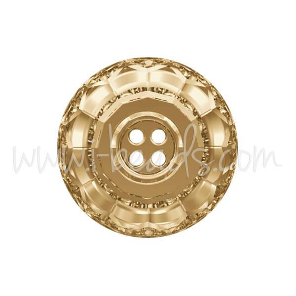 Swarovski 3008 button crystal golden shadow 12mm (1)