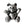Beads Retail sales Teddy bear bead metal antique silver plated 12.5mm (1)