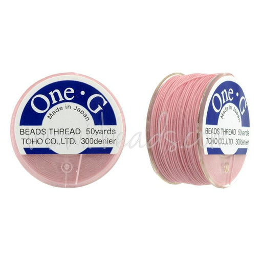 Toho One-G bead thread Pink 50 yards/45m (1)