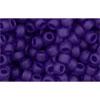 cc8df - Toho beads 8/0 transparent-frosted cobalt (10g)