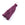 Beads wholesaler  - Tassel with Ring Dark Purple 25mm (1)